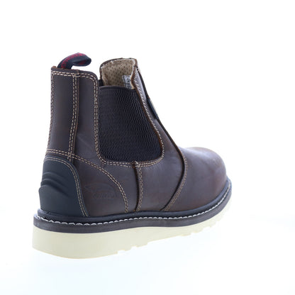 Avenger Wedge Romeo Electrical Hazard Waterproof Womens Brown Work Boots