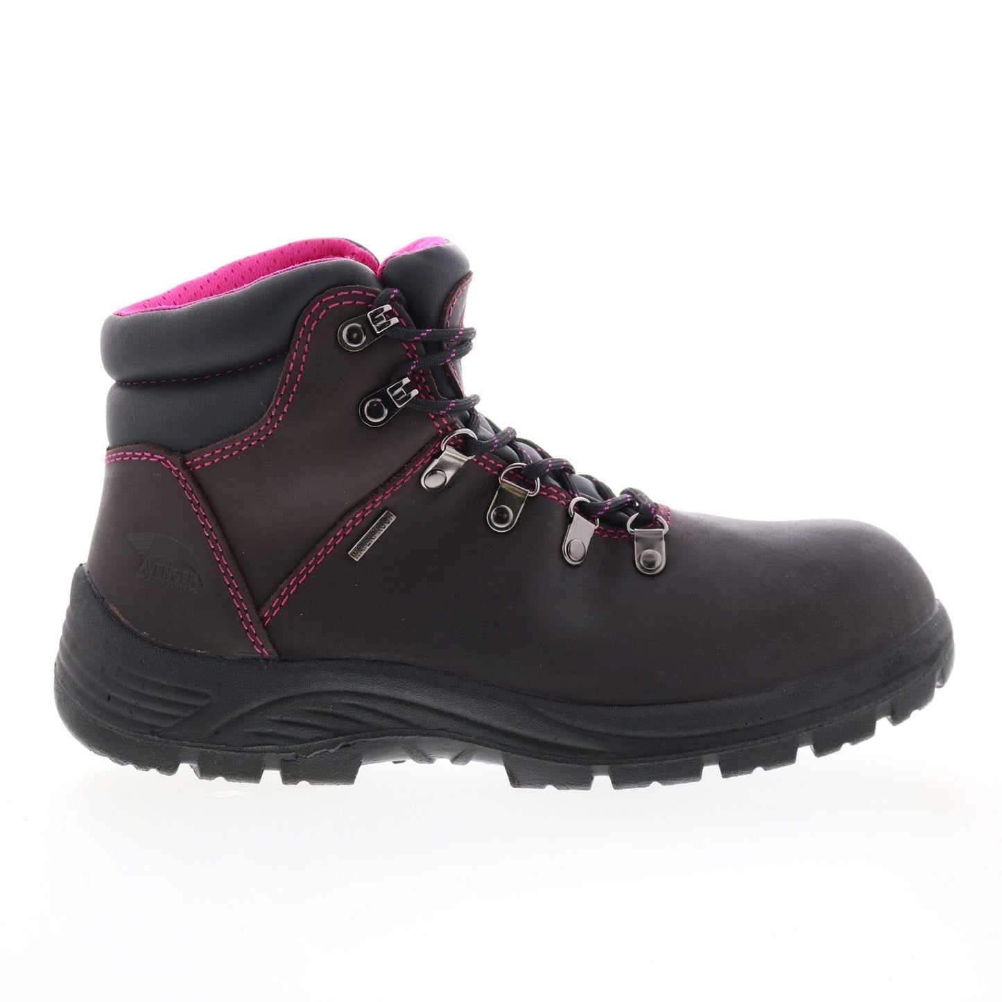 Avenger Framer Soft Toe Electrical Hazard Waterproof Womens Brown Work Boots