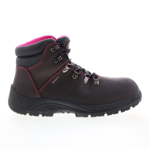 Avenger Framer Soft Toe Electrical Hazard Waterproof Womens Brown Work Boots