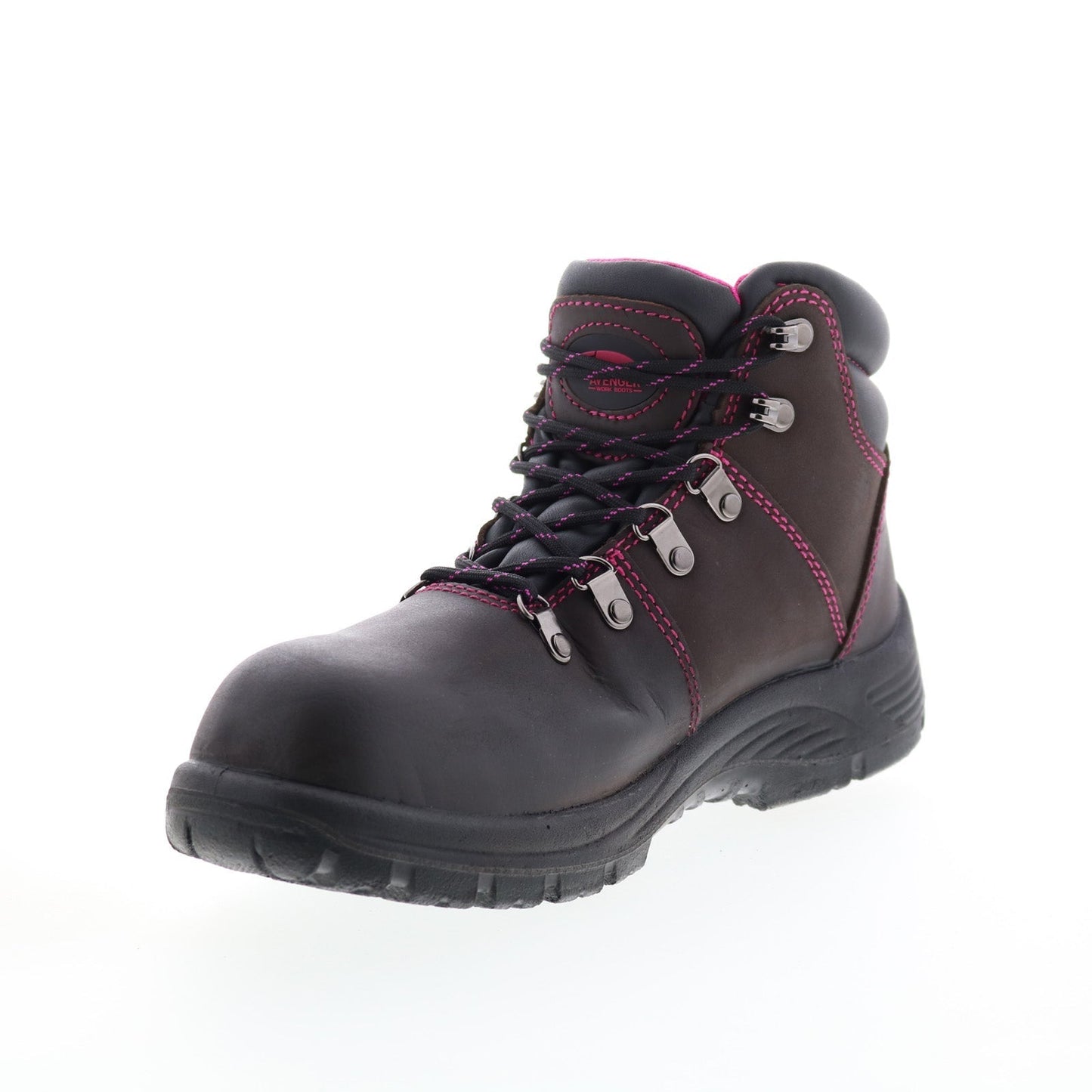 Avenger Framer Soft Toe Electrical Hazard Waterproof Womens Brown Work Boots