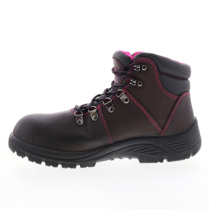 Avenger Framer Soft Toe Electrical Hazard Waterproof Womens Brown Work Boots