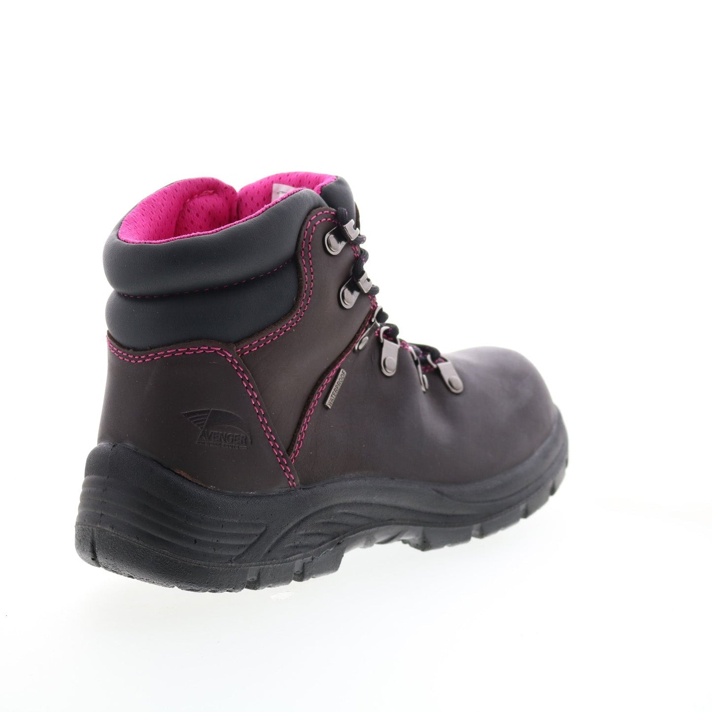Avenger Framer Soft Toe Electrical Hazard Waterproof Womens Brown Work Boots