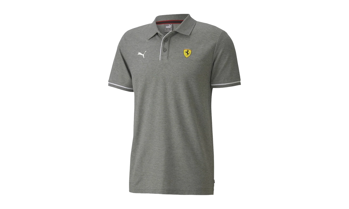Scuderia Ferrari Race Polo "Medium Gray Heather" 597953 03