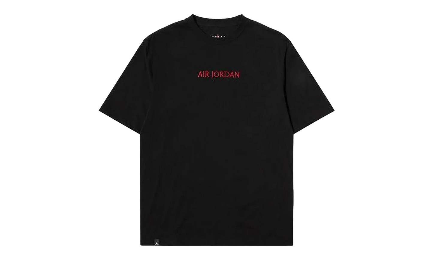 Air Jordan Essential Tee "Black / Red" DO6098 010