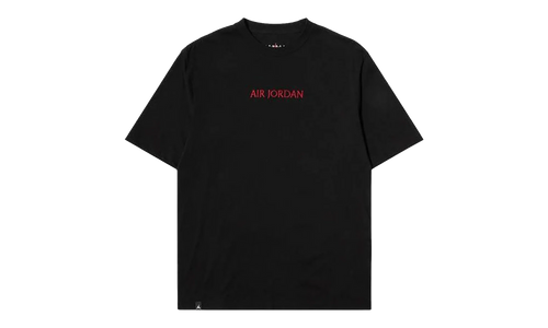 Air Jordan Essential Tee "Black / Red" DO6098 010