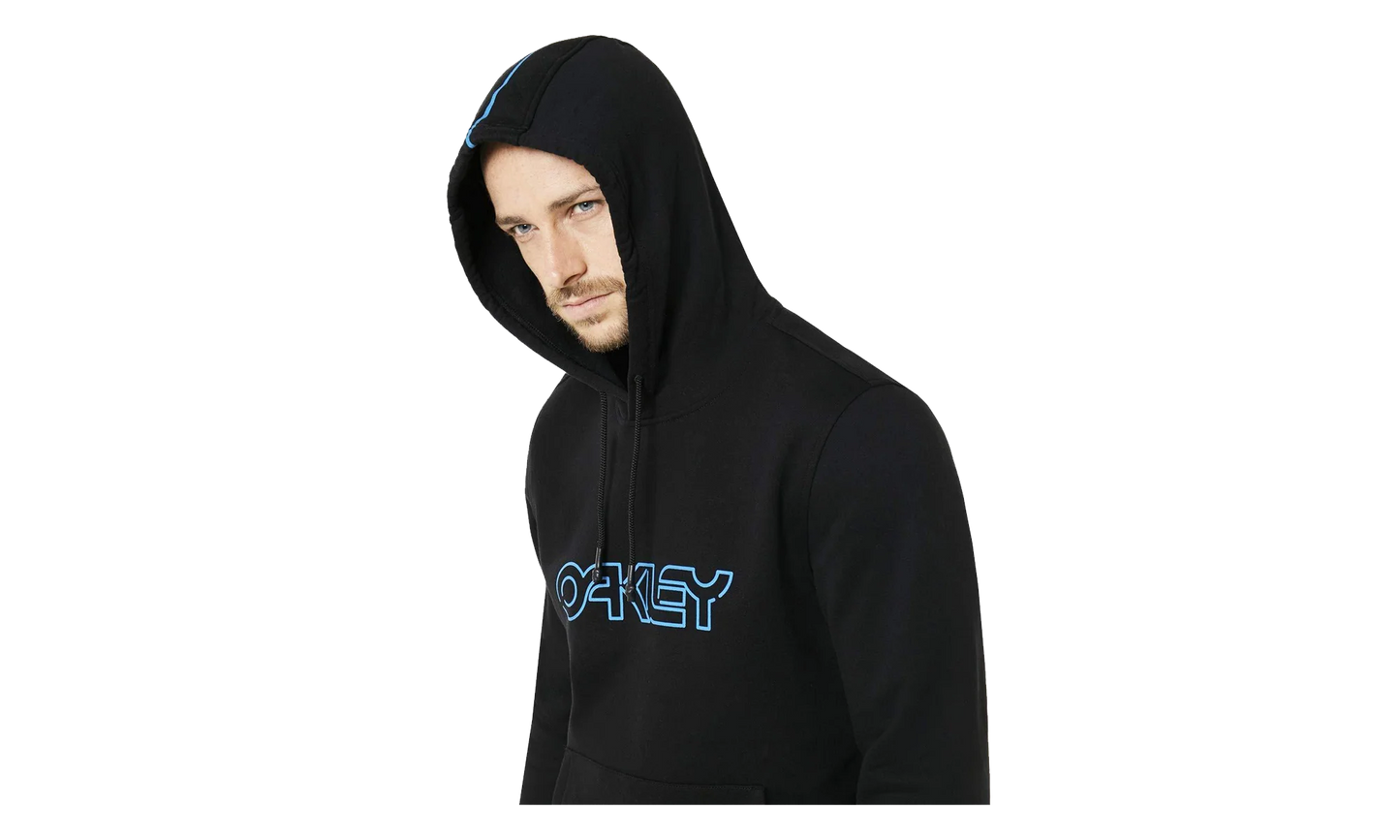 Fleece Piping Hoodie "Blackout" 472434 02E