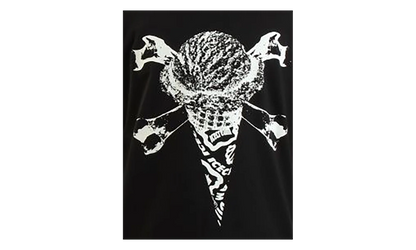 Bones Short Sleeve Tee "Black" 451 8202 Black