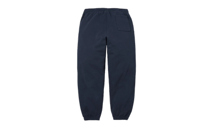 Satin Appliqué Sweatpant "SS26 - Navy" SU27516