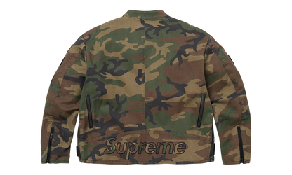 Vanson Leathers® Cordura® Jacket "SS26 - Woodland Camo" SU27115