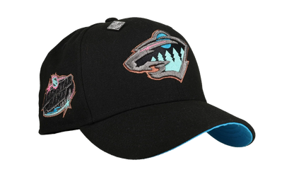 59FIFTY Minnesota Wild 2004 All Star Game Fitted Hat "Blue Moon / Black" NE432