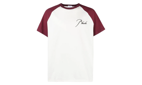 Raglan T-Shirt "Bordeaux / White" RHPF22TT08012808