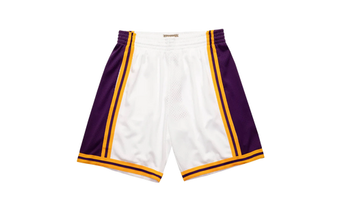 NBA Reload 2.0 Swingman Shorts "1984 Los Angeles Lakers - White" SMSHGS20070 LALWHIT84