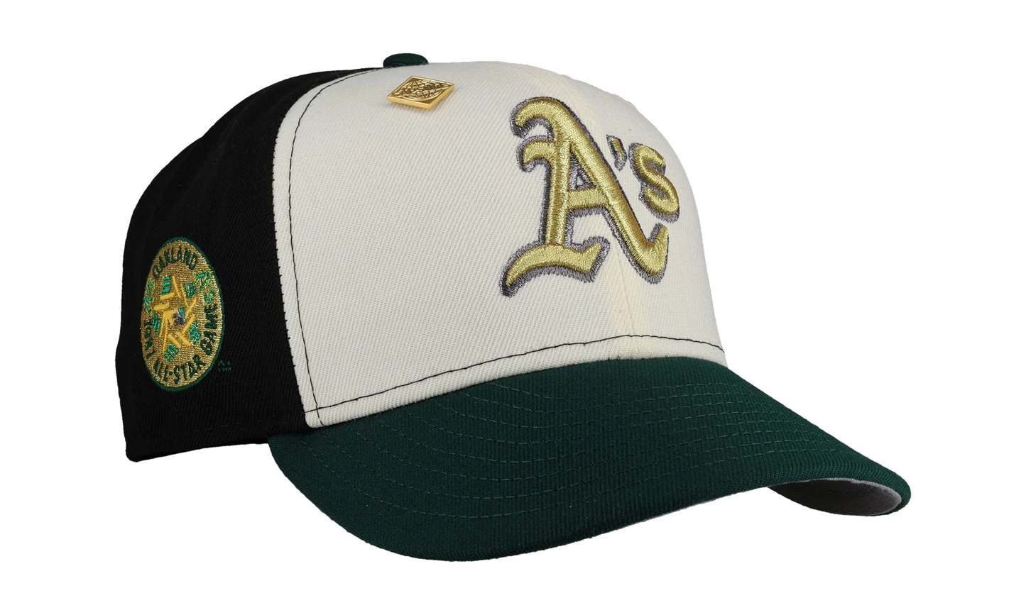 59FIFTY Oakland Athletics 1987 Allstar Game Fitted Hat "Metallic Pinwheel" NE420