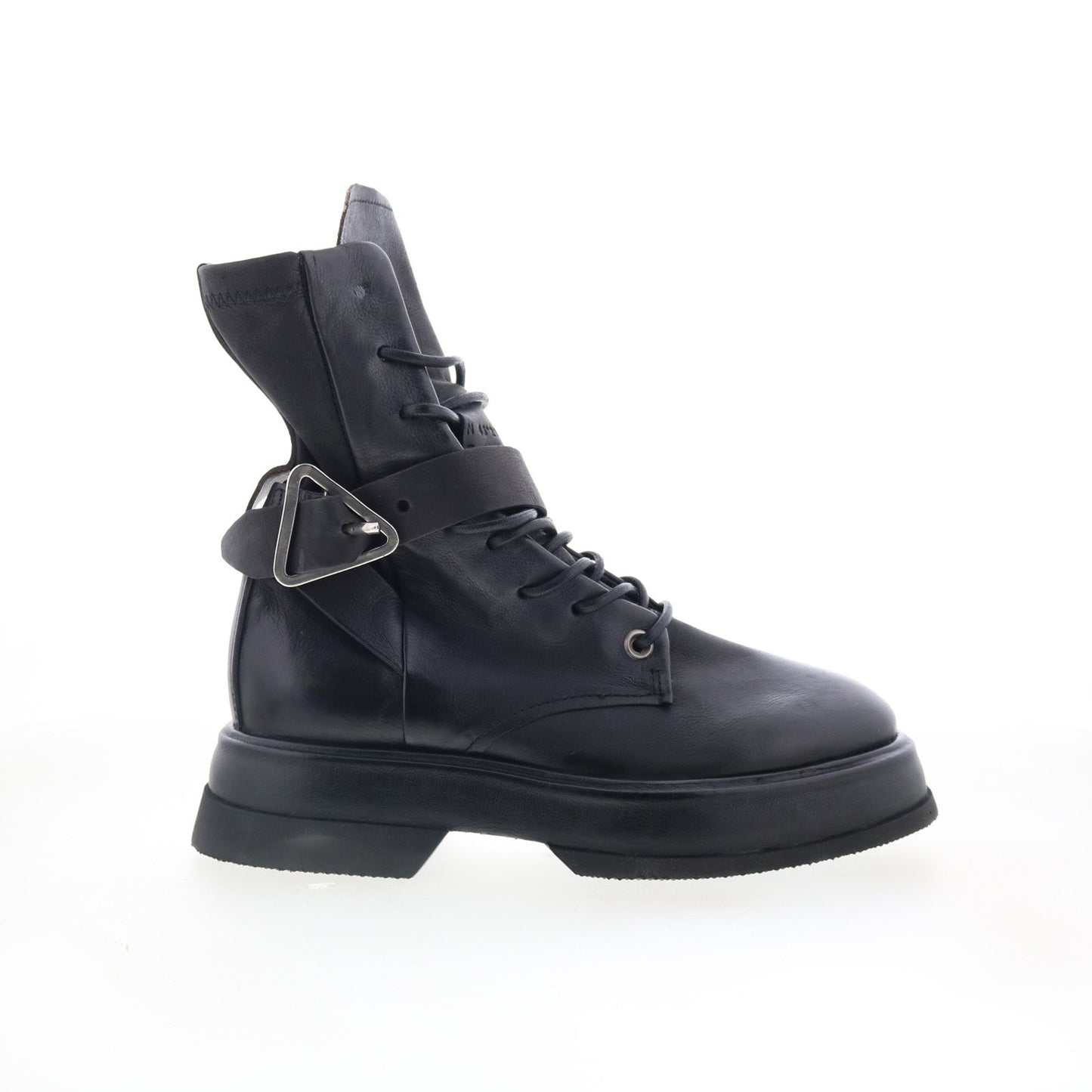 Vero A90203-301-6002 Womens Black Leather Ankle & Booties Boots