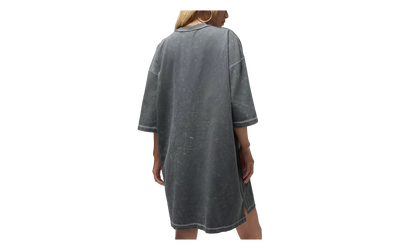 Jordan Flight T-Shirt Dress WMNS "Iron Grey / Light Smoke Grey /Sail" HQ9196 068