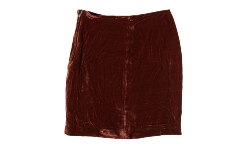 BRICK SWIFT SKIRT "Red" W1939SW