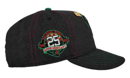 59FIFTY Arizona Diamondbacks 25th Anniversary Fitted Hat "Contrast Stitch / Black / Metallic" 123451298482
