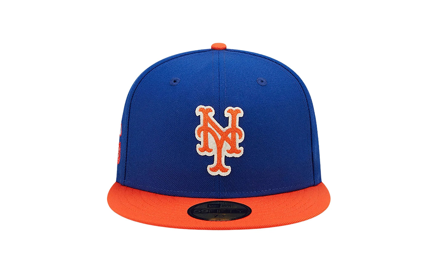 New York Mets Letterman 59FIFTY Fitted Cap "Blue" 60296431
