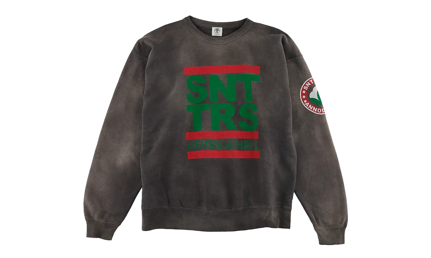 Denim Tears Aged Crewneck Sweatshirt "Grey" SM A21 0000 050