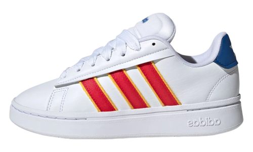 Grand Court Alpha 00s WMNS "Cloud White Pure Ruby Royal Blue" JQ0027