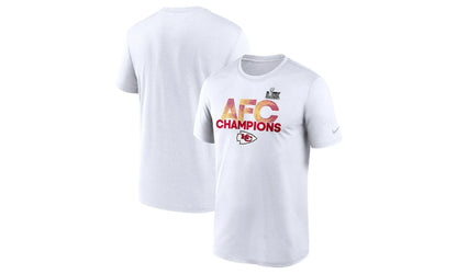 LEGEND T-SHIRT "CHIEFS 2024 AFC CHAMPIONS - White" N92210A7GXVBV