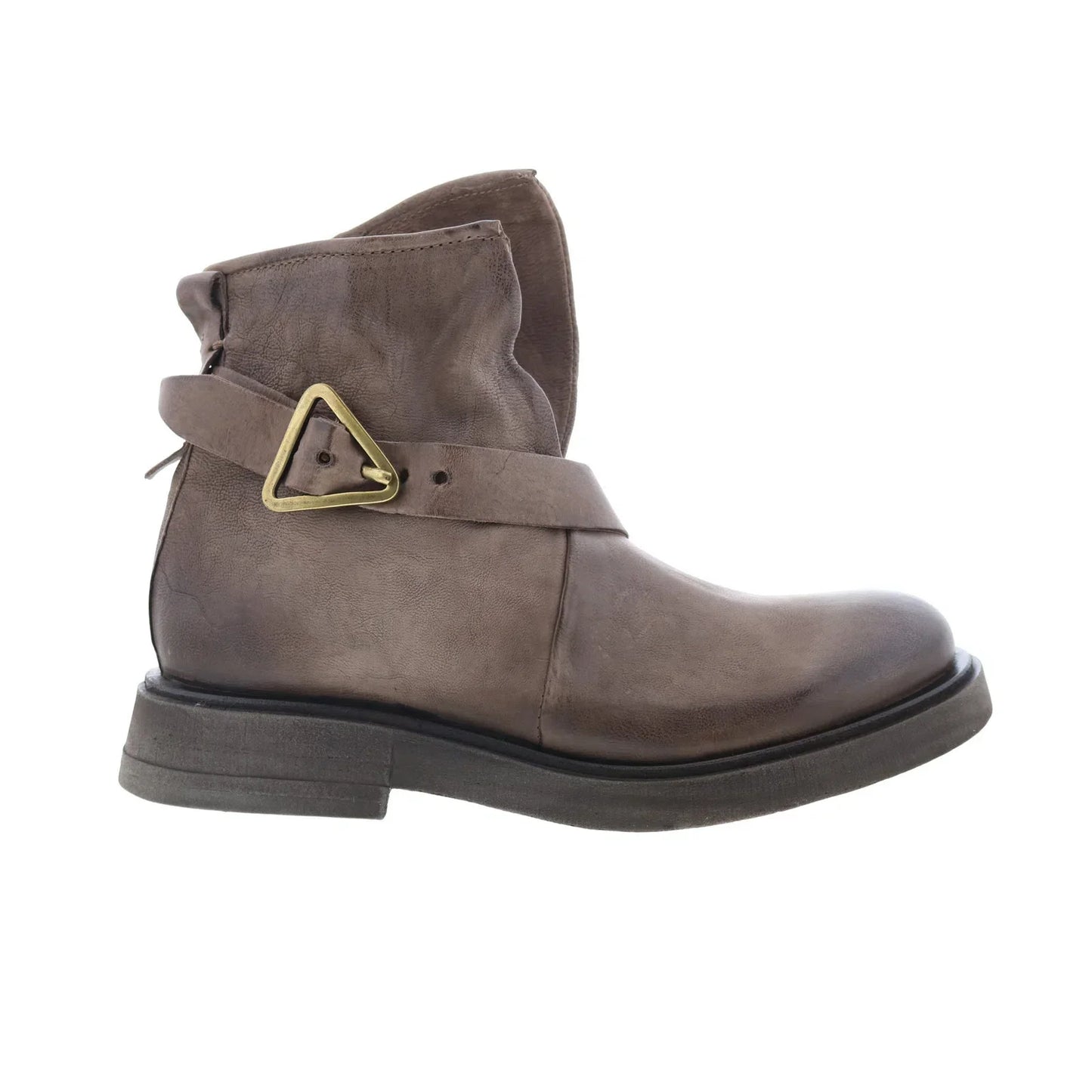 Roan A97202-301-6133 Womens Brown Leather Ankle & Booties Boots