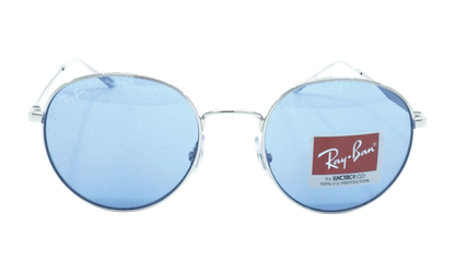 ROUND SUNGLASSES "SILVER" RB3681-003-80