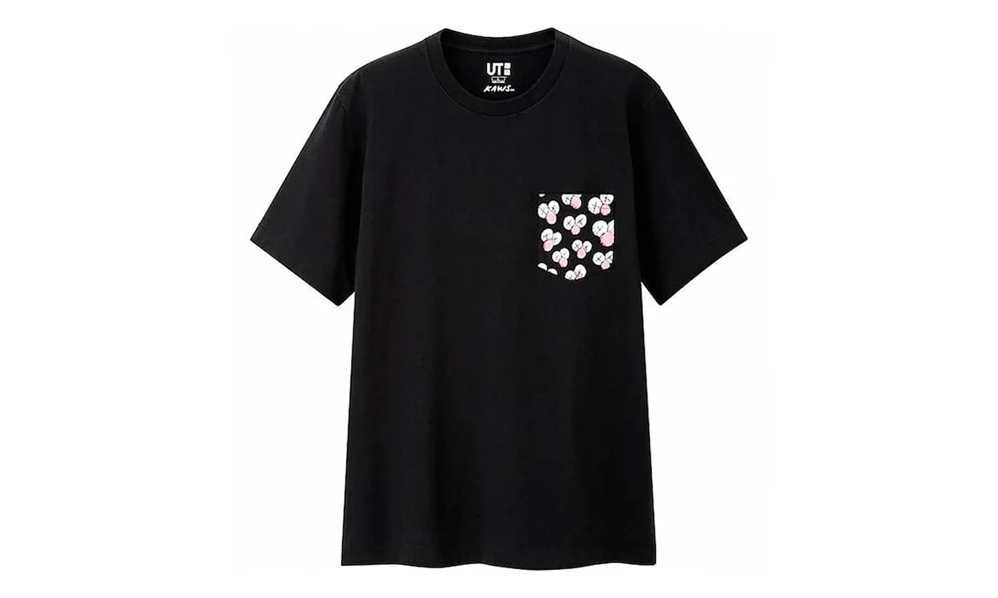 BFF Pocket Tee "Uniqlo - Black" KAWS202446