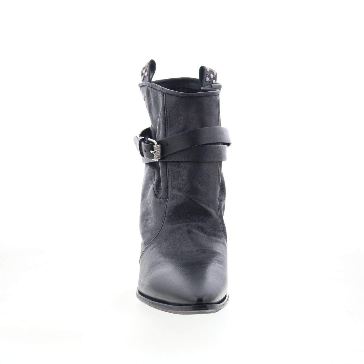 Enzo A98207-102-6002 Womens Black Leather Ankle & Booties Boots