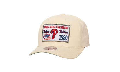 MLB Brushed Patch Pro Snapback Cap "Philadelphia Phillies - Off White" HP10169 PPHOFWH