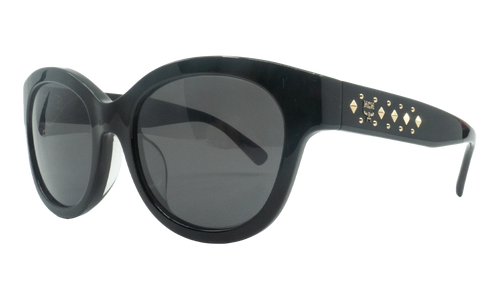 Cat Eye Sunglasses "Black/Gold" MCM606SA-001