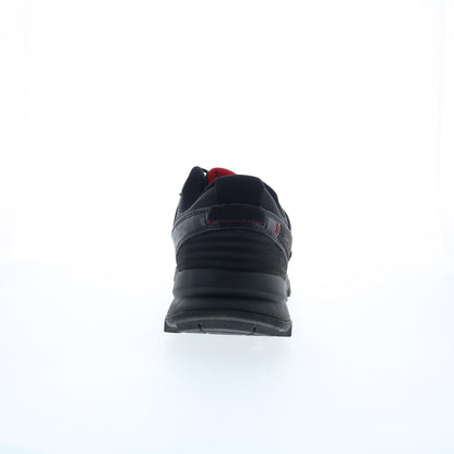 Avia Ultra AA50038MBRB Mens Black Leather Athletic Hiking Shoes