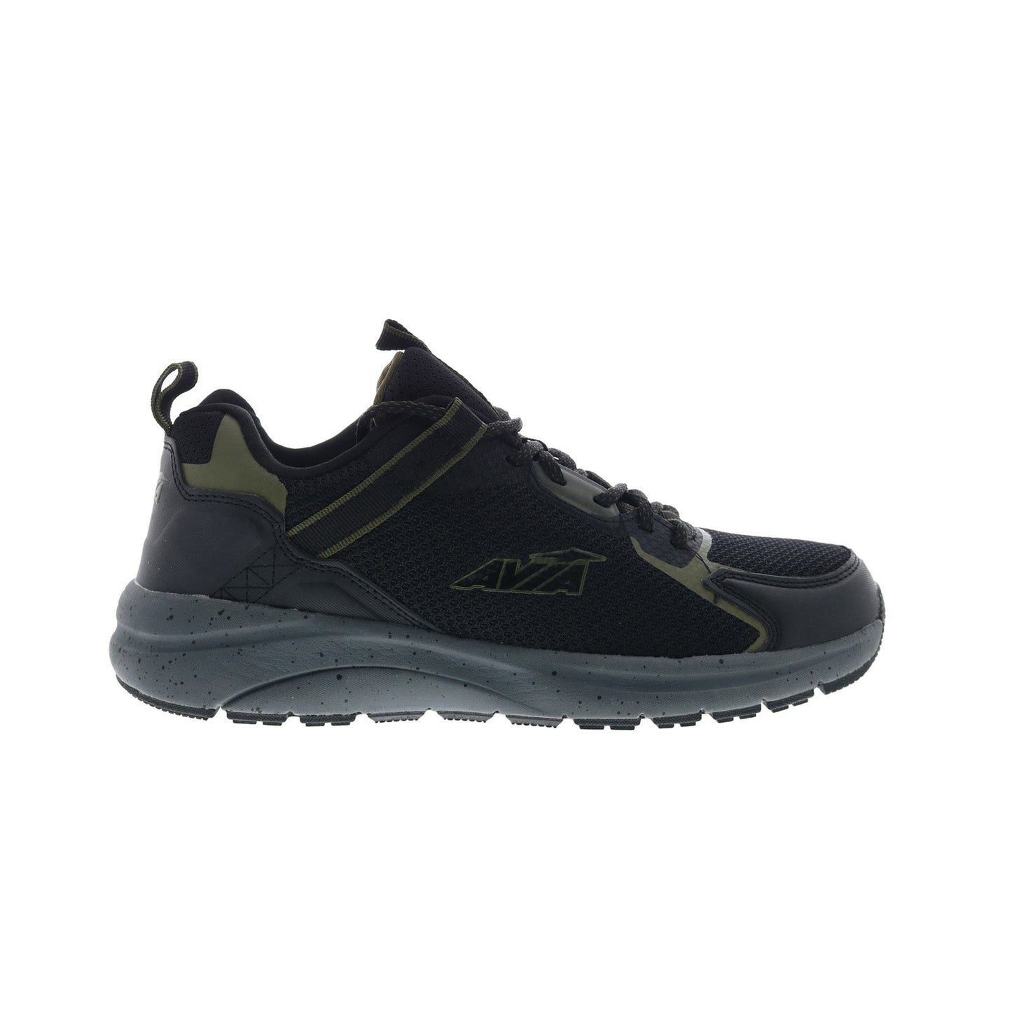Avia Canyon 2.0 AA50064MBGV Mens Black Mesh Athletic Hiking Shoes