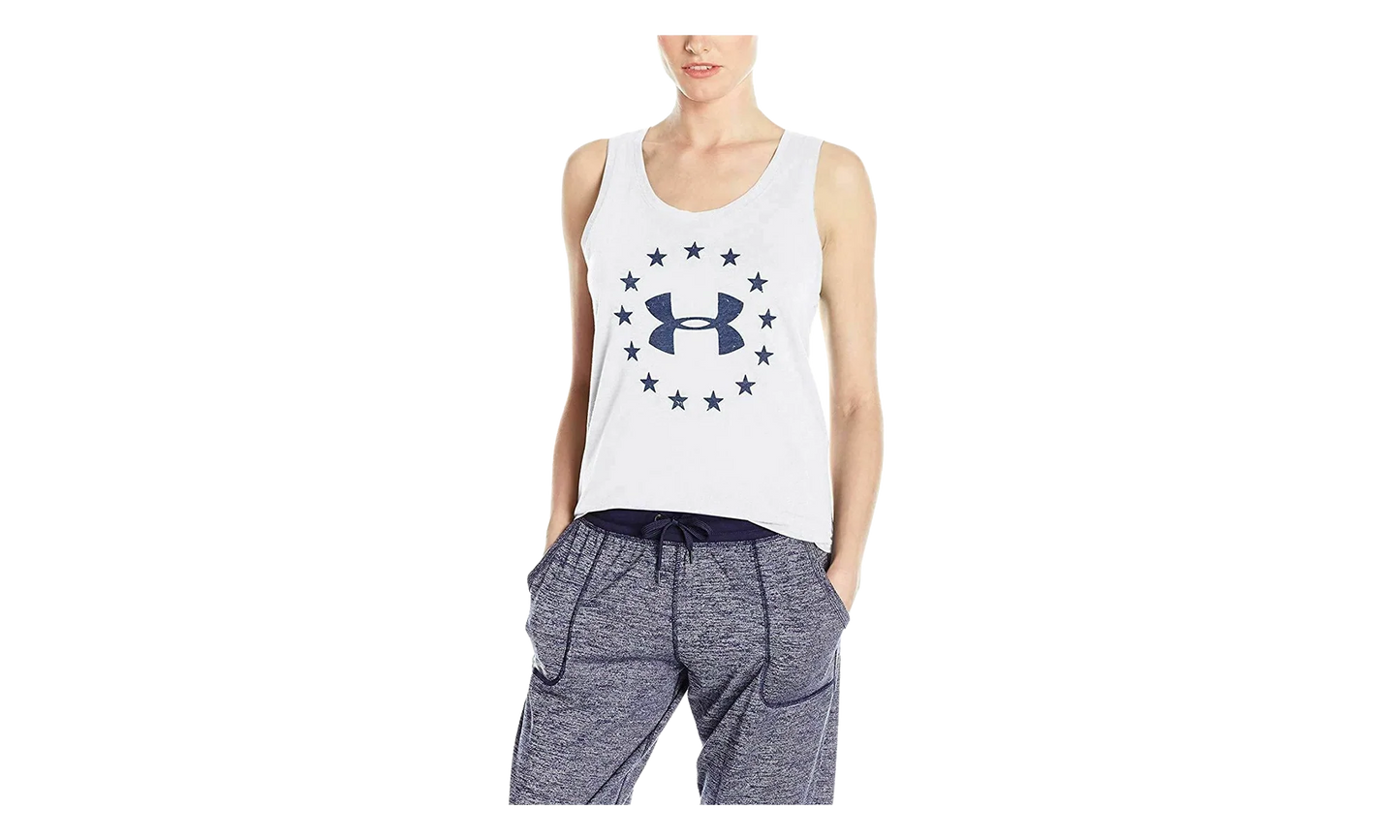 Freedom Logo Tank WMNS "White" 1284338 100