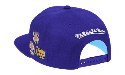 NBA LA Lakers HWC Finals Snapback Hat "Blue" 20057 LALPURP