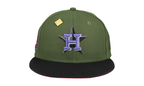 59FIFTY Houston Astros 45th Anniversary Patch Fitted Hat "Green / Black" NE130