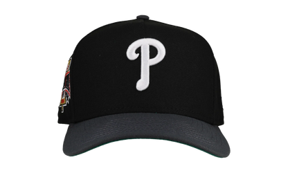 9FIFTY Philadelphia Phillies 1996 All Star Game A Frame Snapback Hat "Black / Graphite" NE351
