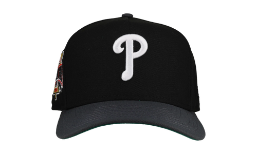 9FIFTY Philadelphia Phillies 1996 All Star Game A Frame Snapback Hat "Black / Graphite" NE351