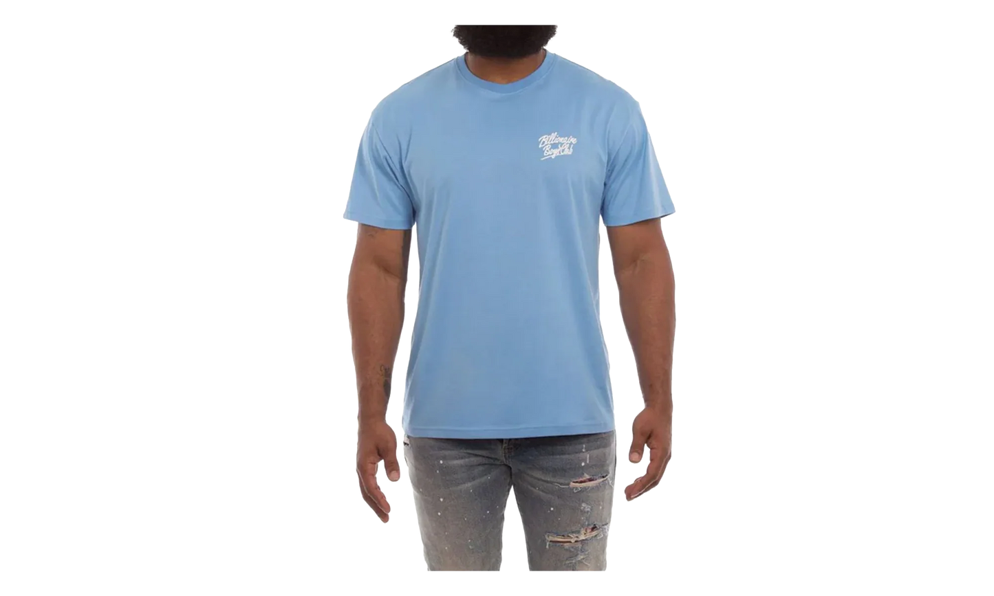 Script Short Sleeve T-Shirt "Blue" 851 2308 LBB
