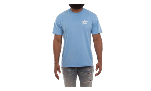 Script Short Sleeve T-Shirt "Blue" 851 2308 LBB