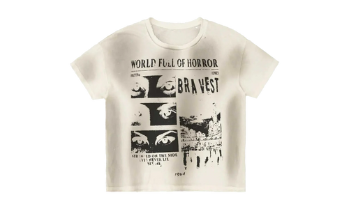 Horrors Vintage T-Shirt "White" BS85