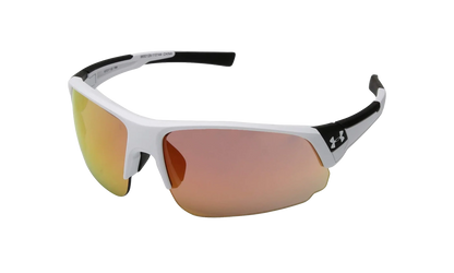Changeup Dual Sunglasses "Orange Baseball Tuned - Satin White" 8650129 110144