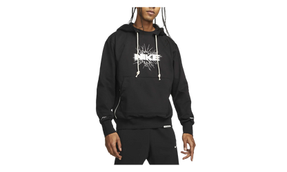Dri-FIT Standard Issue Pullover Basketball Hoodie "Black / White" FB7048 010