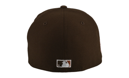 59FIFTY Chicago White Sox 2005 World Series Fitted Hat "Walnut / Pink - Visor" NE96