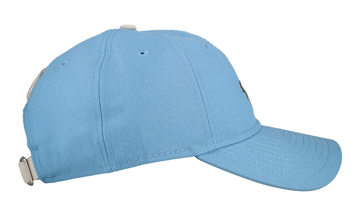 9TWENTY New York Yankees Premium Adjustable Hat "Sky Blue Roses" NE331