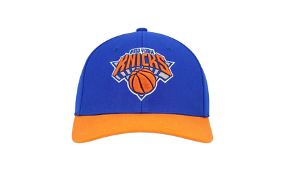 NBA Team 2 Tone 2.0 Stretch Snapback Cap "New York Knicks - Royal / Orange" HHSS3265 NYKYYPPPRYOR