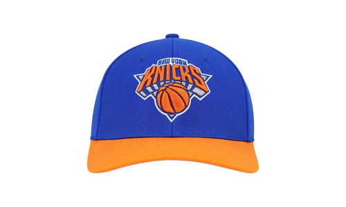 NBA Team 2 Tone 2.0 Stretch Snapback Cap "New York Knicks - Royal / Orange" HHSS3265 NYKYYPPPRYOR