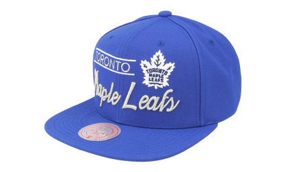 NHL Retro Lock Up Snapback Cap "Toronto Maple Leafs - Blue" 6HSSLD21213 TMLBLUE
