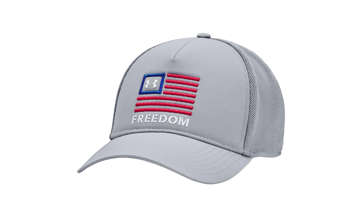 Freedom Trucker Cap "Steel / Steel / Red" 1351640 037