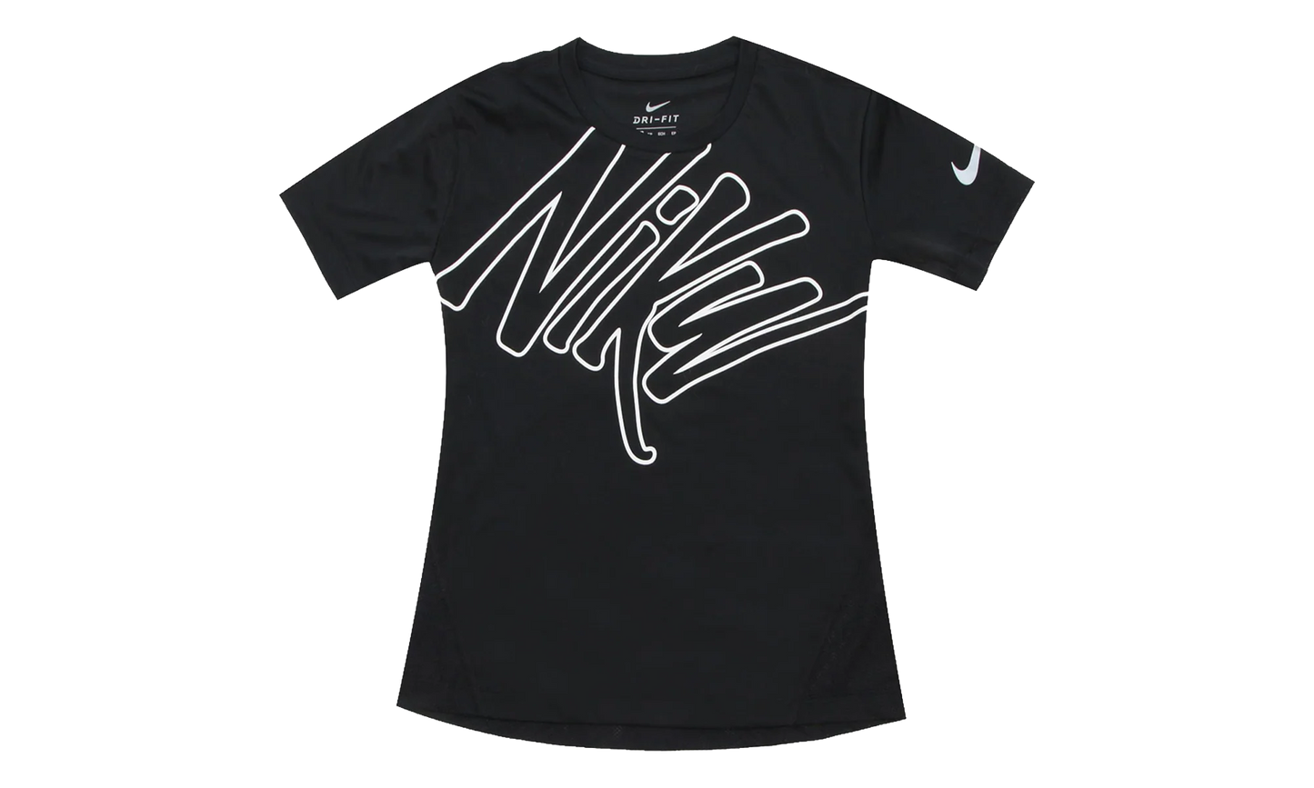 Spring Dry Graphic T-Shirt GS "Black / White" AQ9155 010